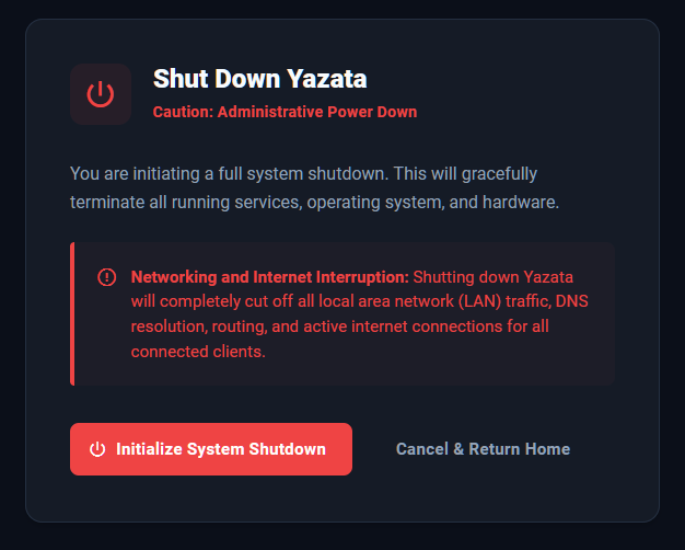 Shut Down Thumb