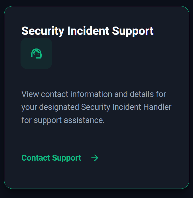 Security Incident Support — Response Operations
